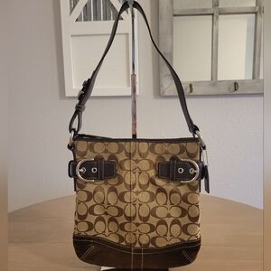 Coach 3577 Soho Signature Hobo Shoulder Bag "Vintage" (2006)